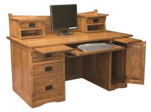 Mission Computer Desk 60" Wide