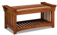 Mission Slat  Bench