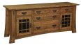 Modesto 2-Door 5-Drawer Credenza