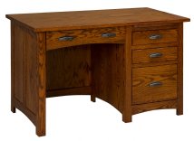 Oakwood Single Pedestal Desk