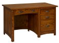 Oakwood Single Pedestal Desk