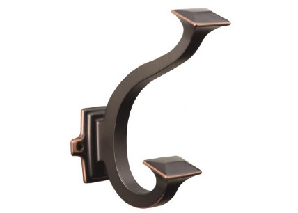 Oil Rubbed Bronze Highlighted Hook P2155-OBH 5 inch