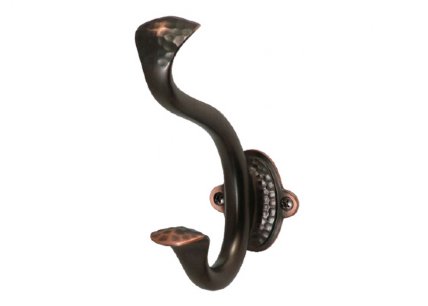 OIl Rubbed Bronze Highlighted Hook P2175-OBH 5-06 inch