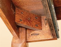 Queen Anne Secretary Roll-Top Desk