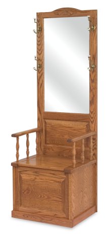 Raised Panel Hall Seat