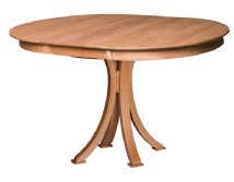 Rippleback Round Pedestal Extension Dining Table
