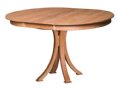 Rippleback Round Pedestal Extension Dining Table
