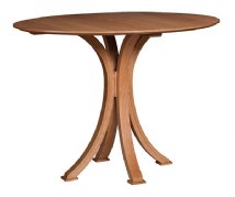 Rippleback Round Pedestal Dining Table