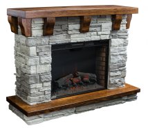 Rock Ledge Fireplace