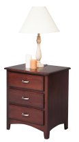 Concord 3-Drawer Nightstand
