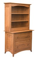Shaker Hill Lateral File Cabinet Bookcase