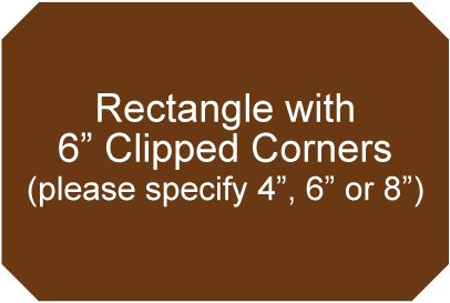 Rectangle with Clipped Corners