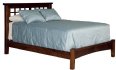 Time Square Bed with Low Footboard