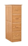 Traditional 4-Drawer Vertical File Cabinet