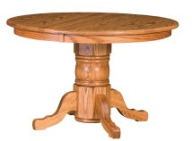 Traditional Single Pedestal Table