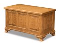 Triple Raised Panel Cedar Chest