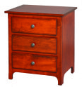 Plymouth 3-Drawer Nightstand