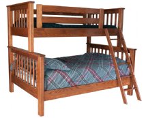 Miller's Mission Twin over Full Bunk Beds