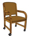 Belfry Rolling Chair