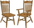 Bent Cattail Side and Arm Chair
