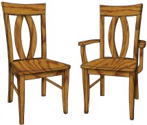 Brookfield Side and Arm Chair
