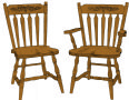 Colonial Arrow Side and Arm Chair