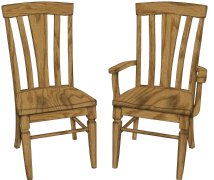 Lexington Side and Arm Chair