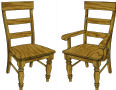 Savannah Side and Arm Chair