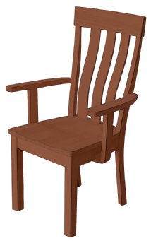Western Mission Arm Chair