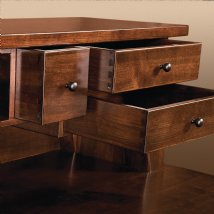 Witmer Executive Desk with Top