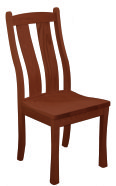 Wood Bury Side Chair