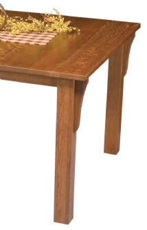 Mission Leg Table
