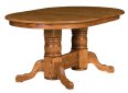 Traditional Double Pedestal Table